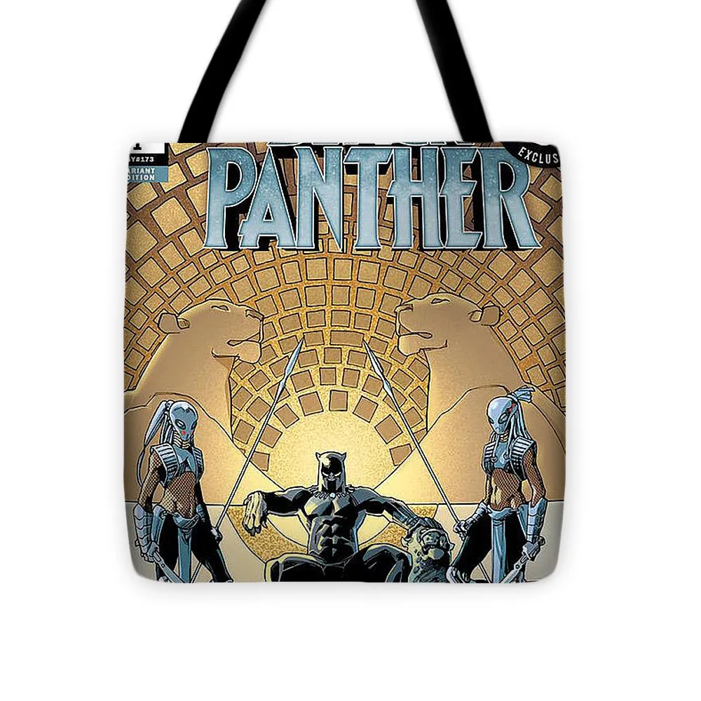 Black Panther Throned Out - Tote Bag