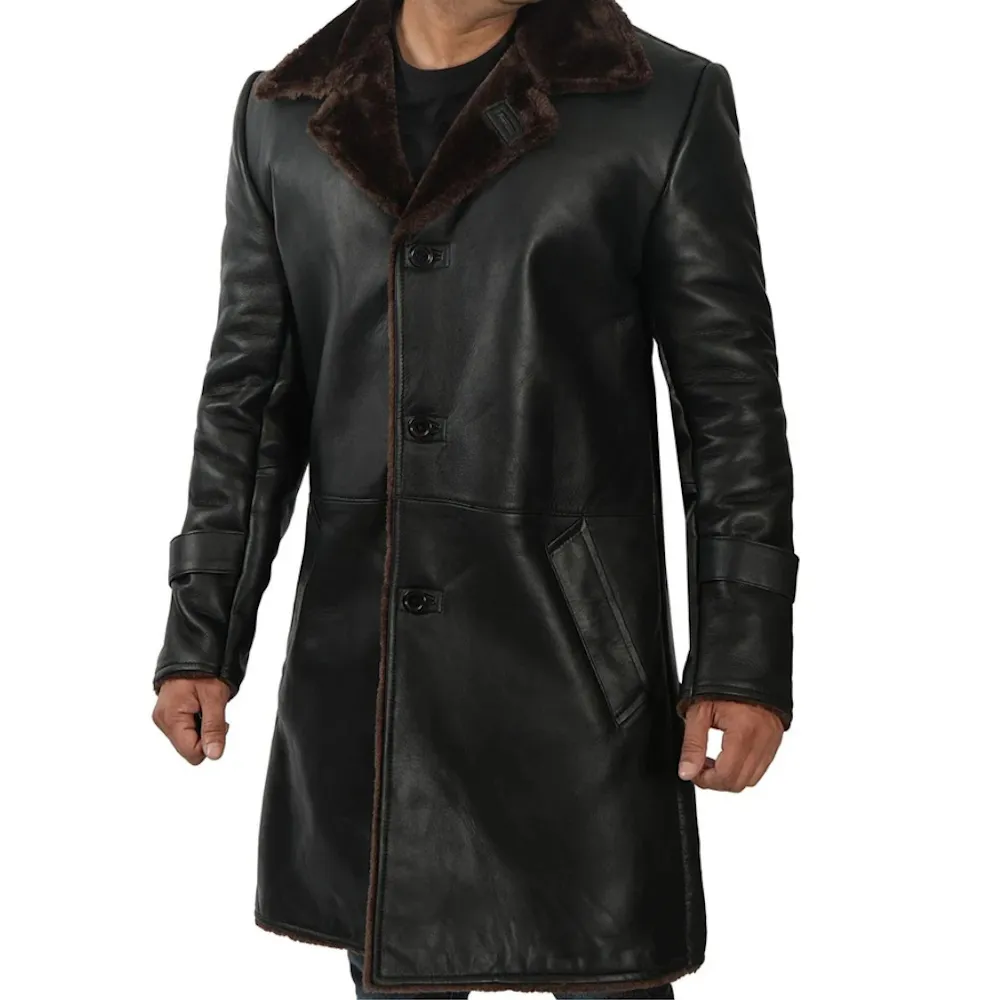 Black Prowler Shearling Jacket