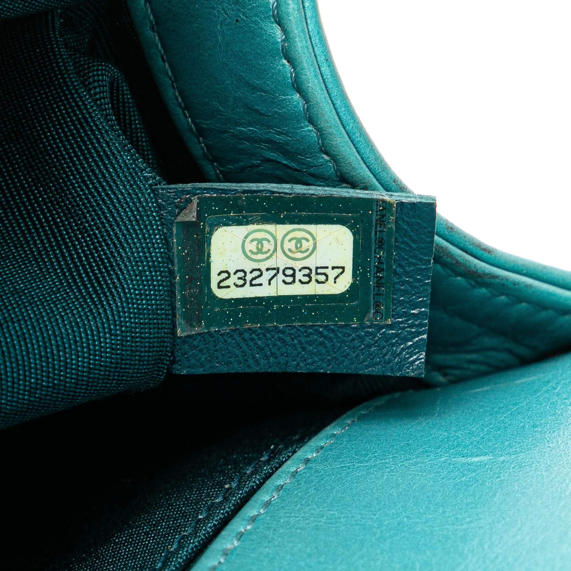 Blue Chanel Small Shearling Boy Flap Crossbody Bag