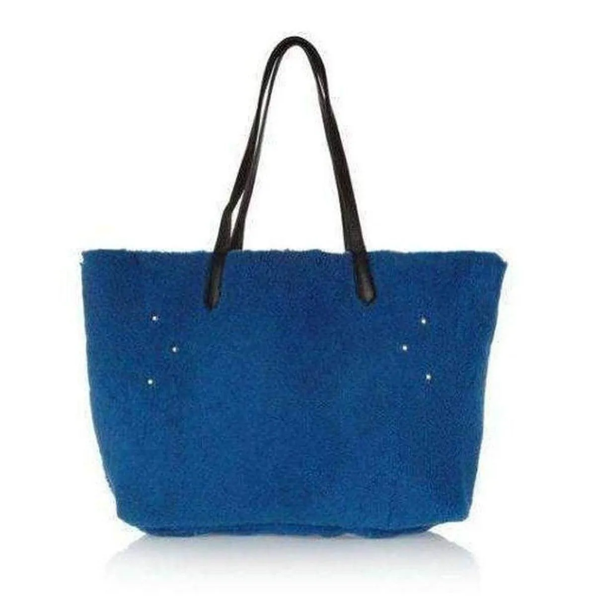 Blue Loic Shearing Tote
