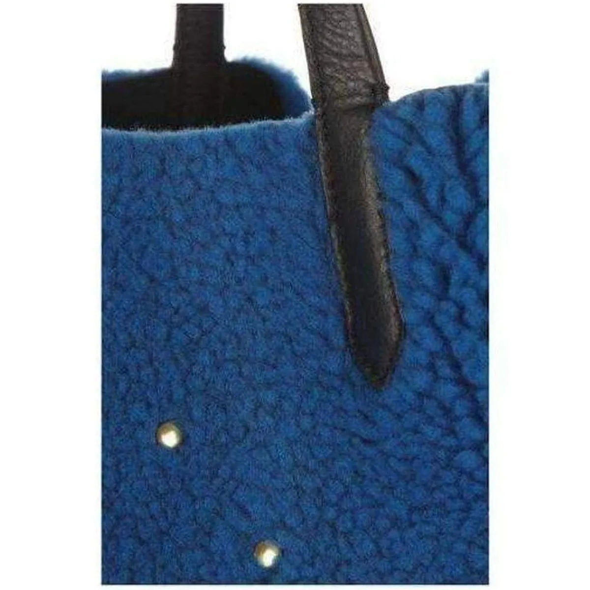 Blue Loic Shearing Tote