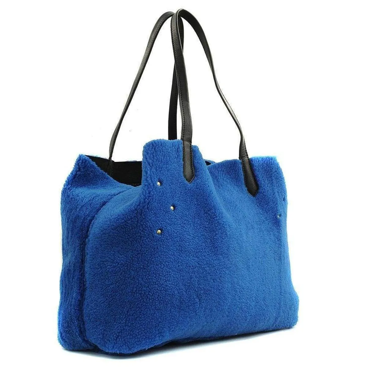 Blue Loic Shearing Tote