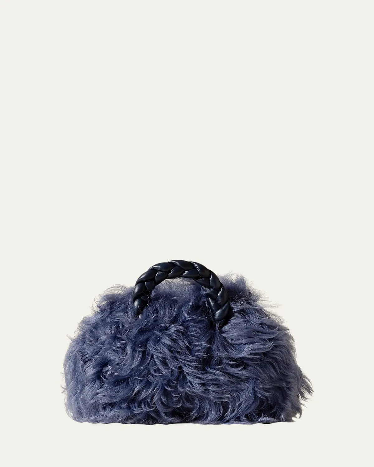 Bombon Sheep Shearling Fur Crossbody Bag