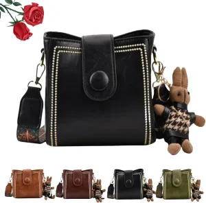 Bootara Bucket Bag With Adjustable Wider Shoulder Strap, 2025 New Bootara Vintage Bucket Bag, Womens Cross Body Bags