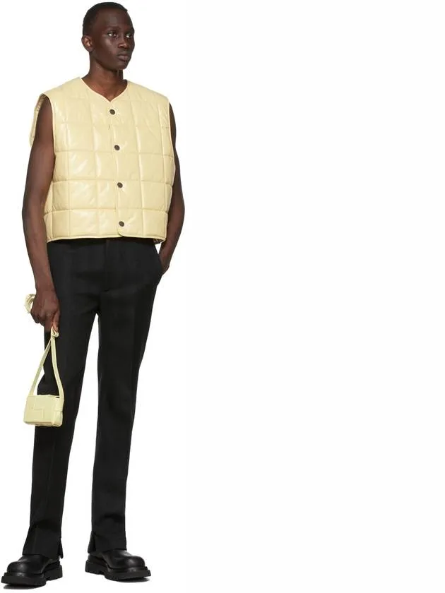Bottega Veneta Cassette Small Leather Cross Bag Yellow
