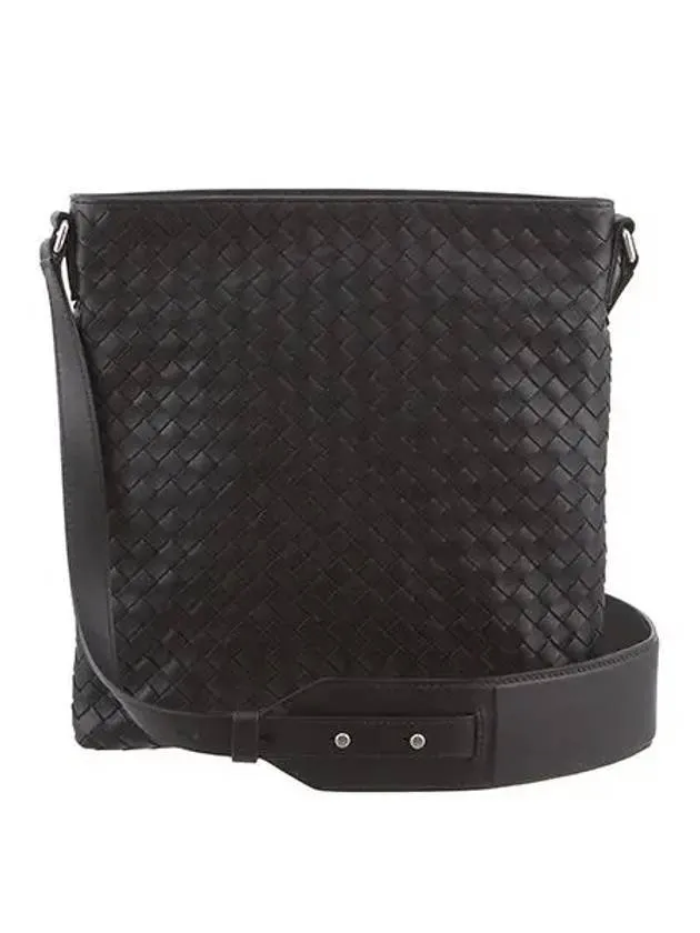 Bottega Veneta Intrecciato Cross Bag Black
