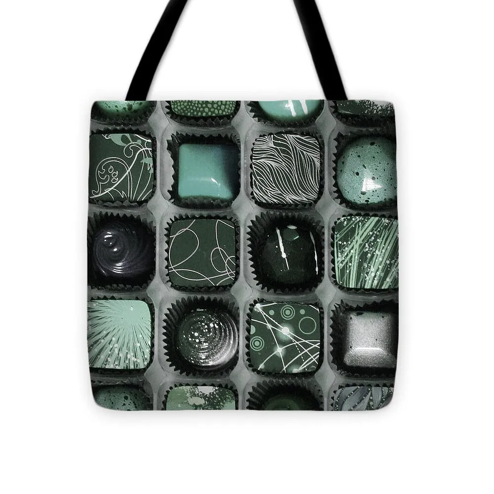 Box Of Chocolates - Green - Tote Bag