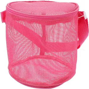 Boy Girl Mesh Beach Bag Organizer Portable Sand Toy Bucket for Boys Girls Storage for Shells Towels and Beach Essentials Present for Summer Fun