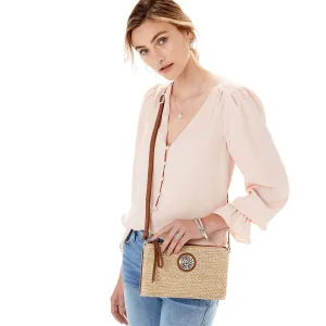 Brighton Contempo Straw Pouch
