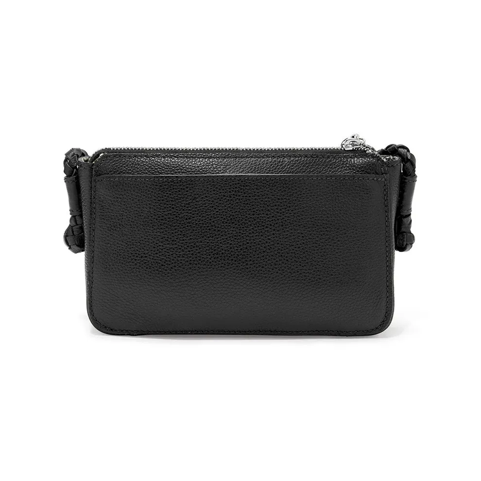 Brighton Dayna Mini Cross Body Bag in Black