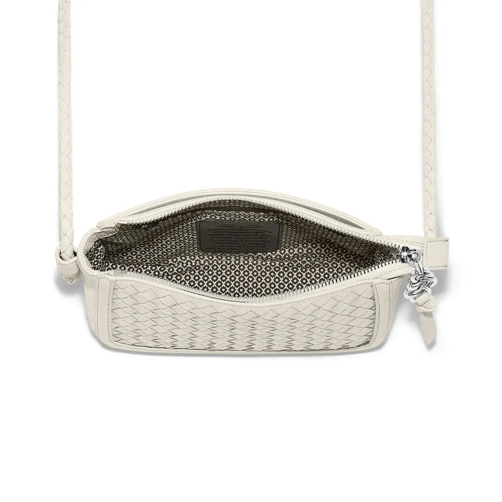 Brighton Dayna Mini Cross Body Bag in White