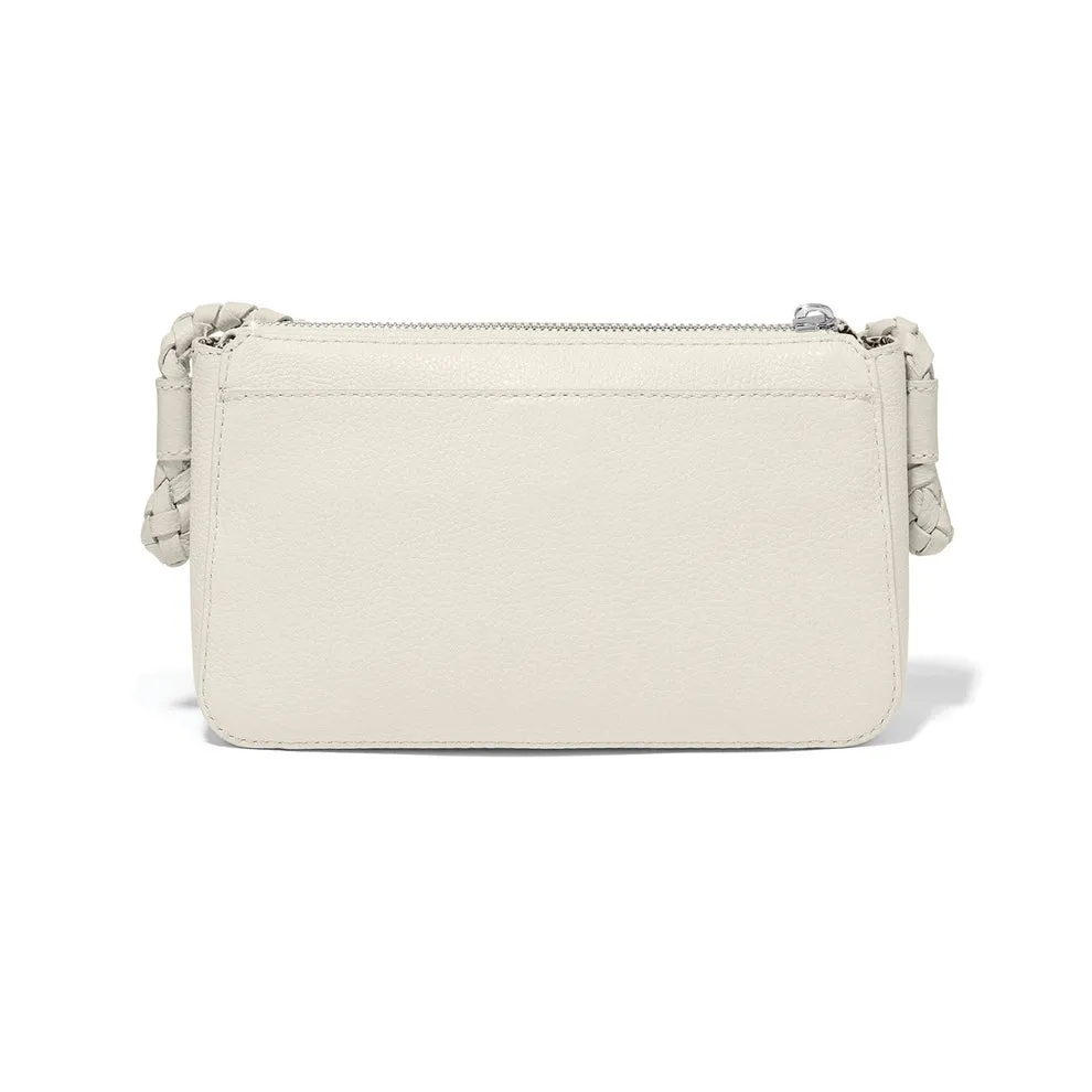 Brighton Dayna Mini Cross Body Bag in White