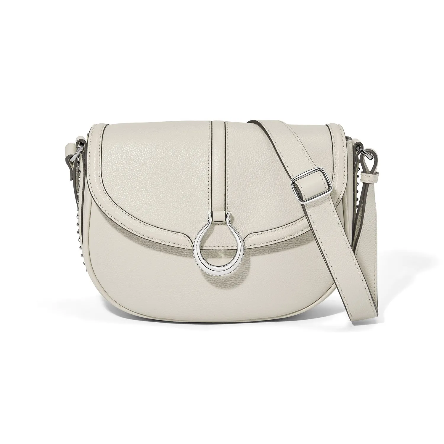 Brighton Shoe White Weston Saddlebag