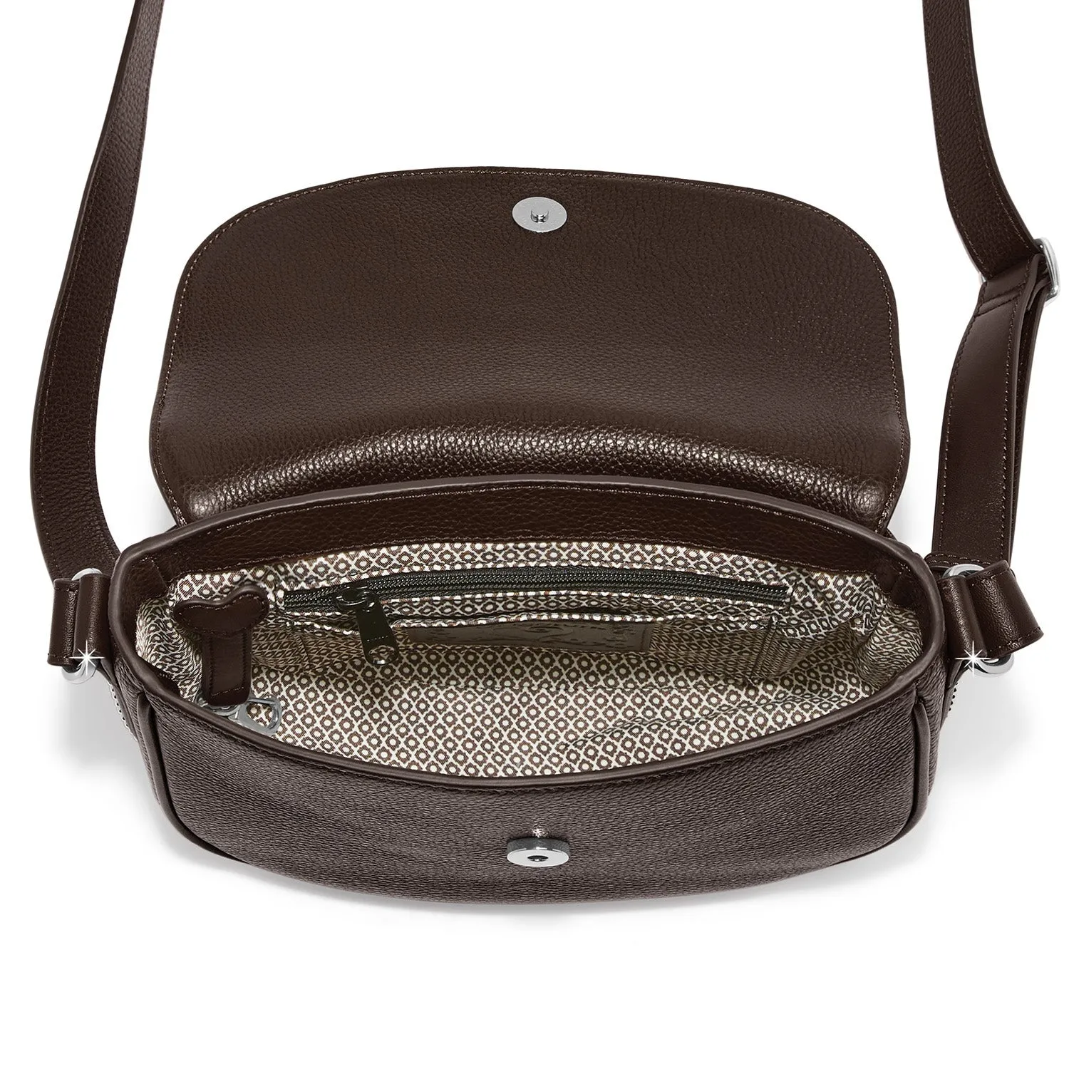 Brighton Weston Saddlebag in Cocoa Tobacco