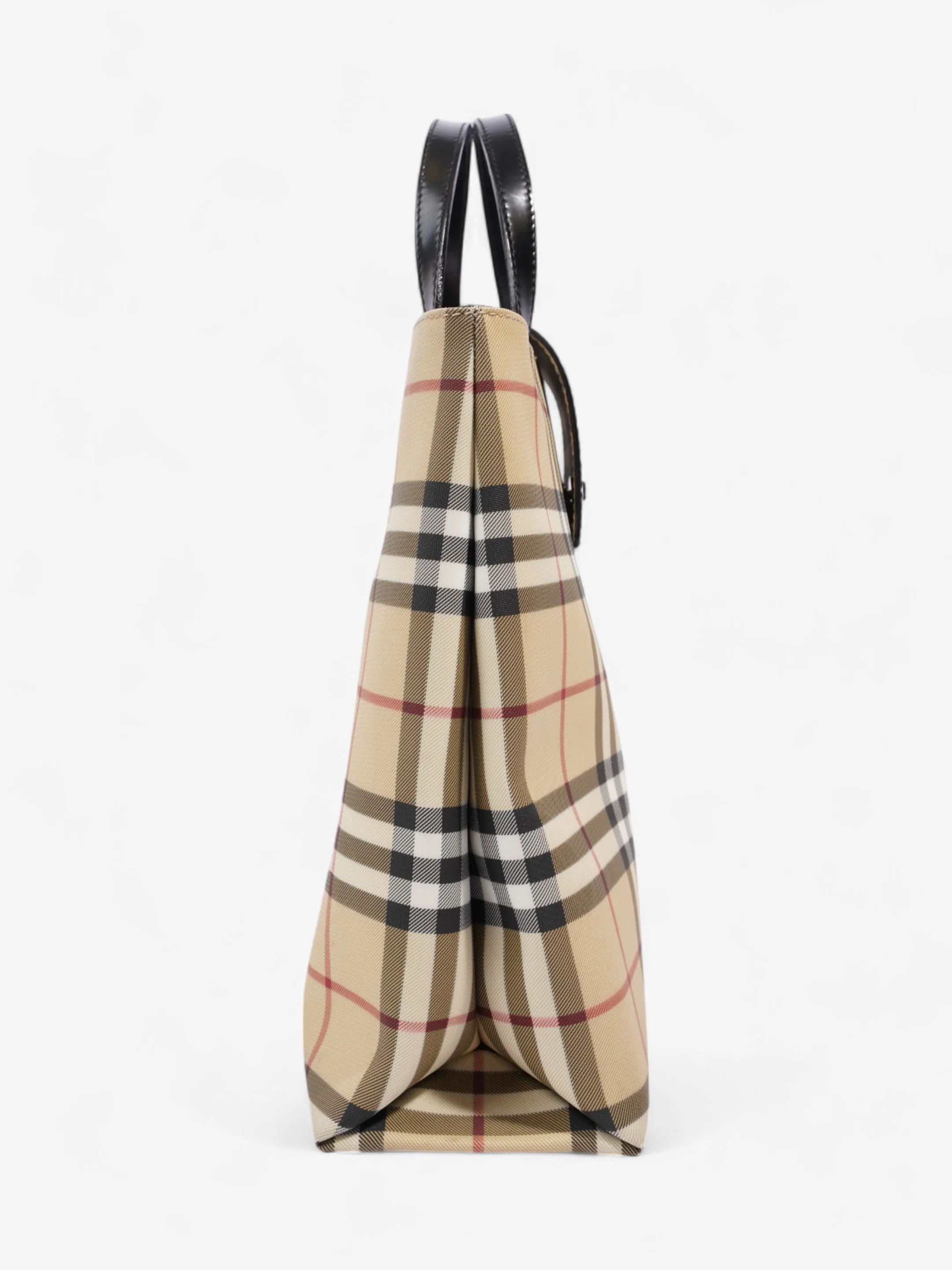 Burberry Check Tote Nova Check / Black PVC