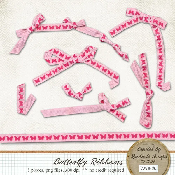Butterfly Ribbons