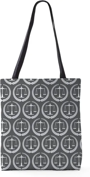 CafePress Attorney Judge Paralegal 18"x18" Reusable Grocery Shopping Sling Tote Bag