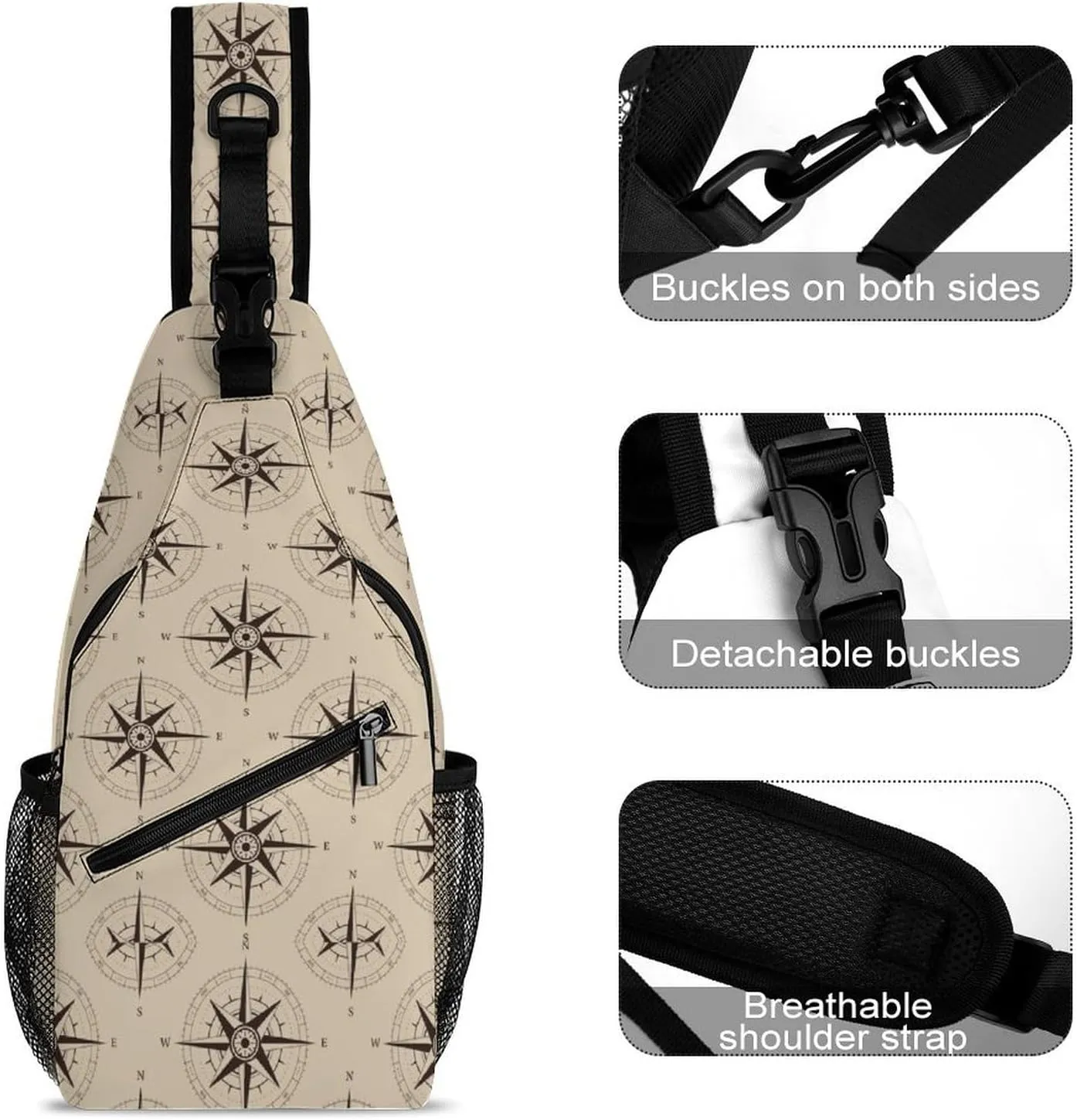 Cannabis Leafs With Skulls Versatile And Convenient Multipurpose Crossbody Bag - Perfect for Travel And Hiking