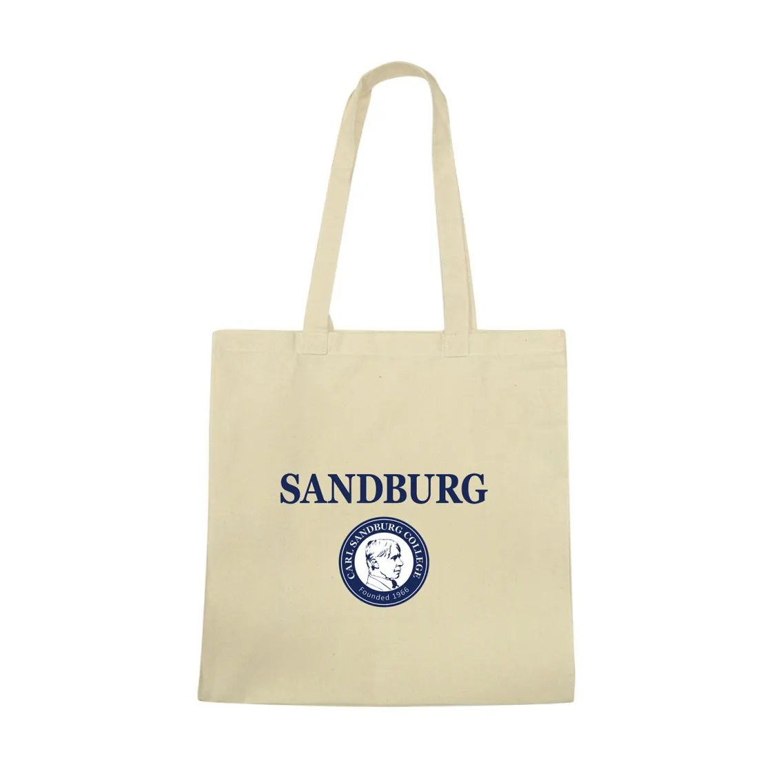 Carl Sandburg College Chargers Institutional Seal Tote Bag