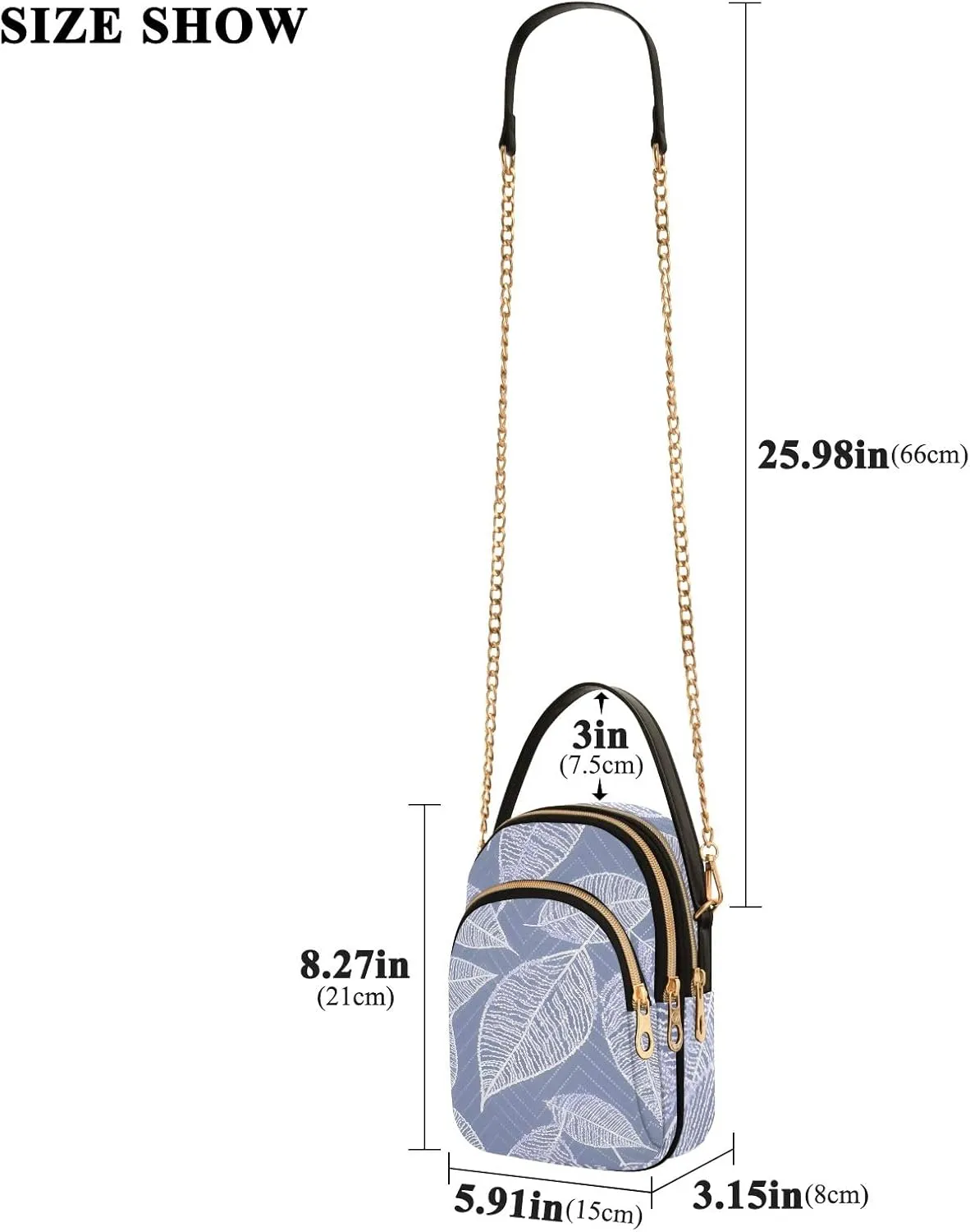 Cartoon Small Handbag Crossbody Bag for Women Quilted Bags Shoulder Purse Phone Wallet Chain Bag
