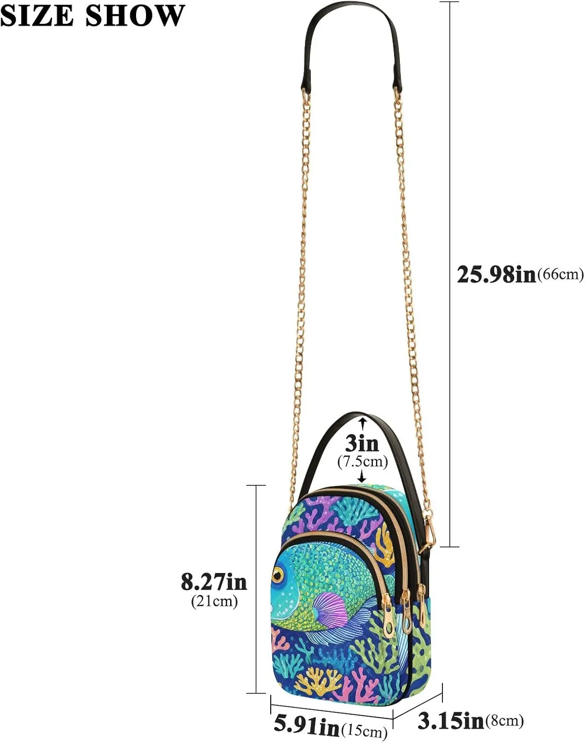 Cartoon Small Handbag Crossbody Bag for Women Quilted Bags Shoulder Purse Phone Wallet Chain Bag