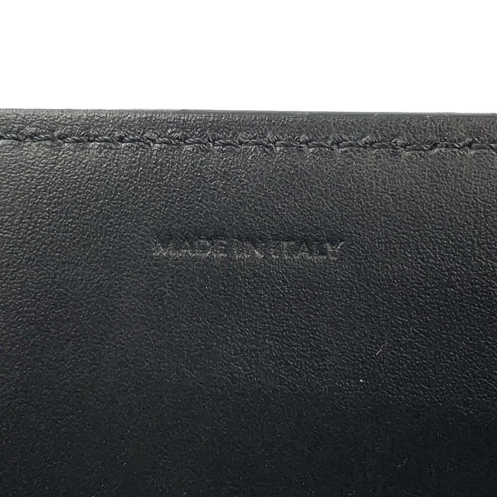 CELINE Triomphe Vertical Hippo Black/Brown191492 PVC Leather
