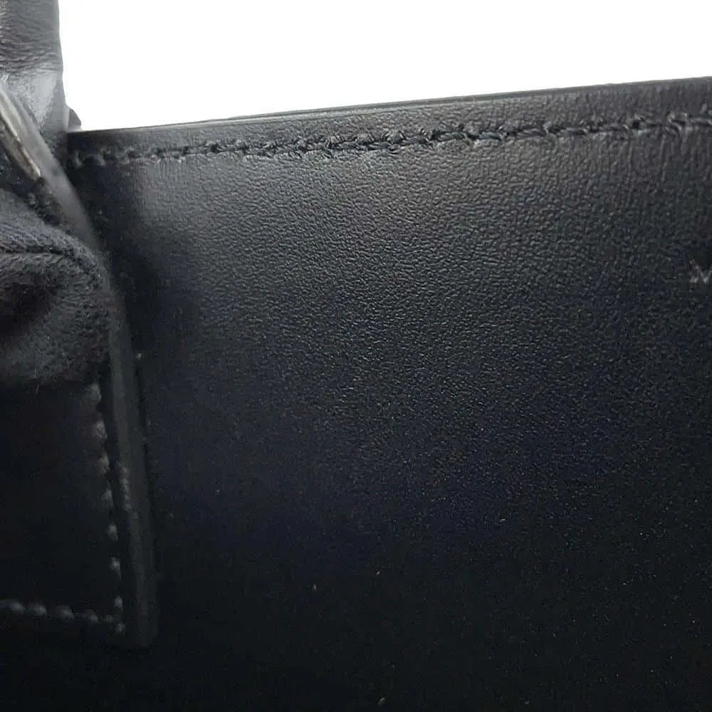 CELINE Triomphe Vertical Hippo Black/Brown191492 PVC Leather