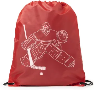 ChalkTalkSPORTS Hockey Sport Pack Cinch Sack | Hockey Goalie Sketch