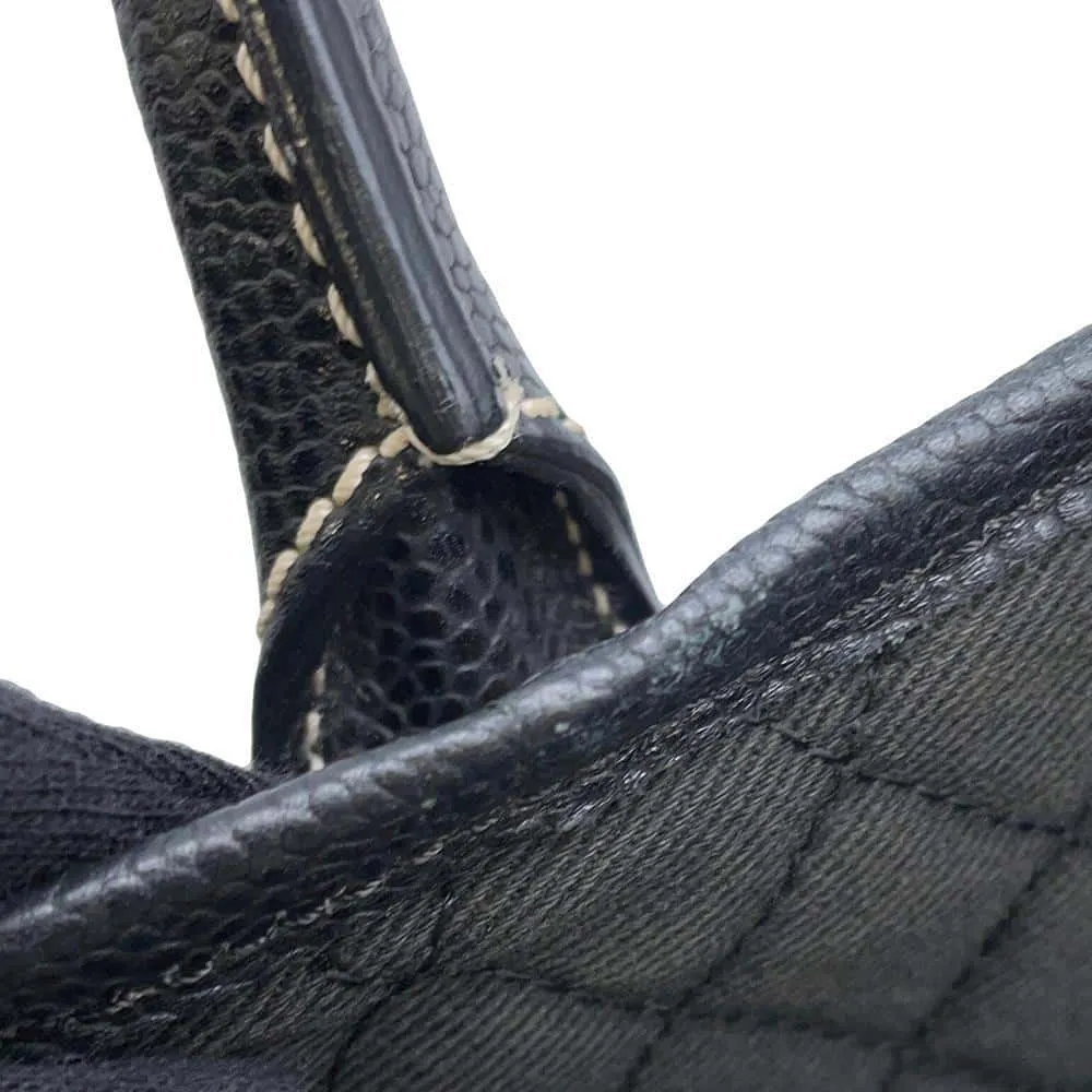 CHANEL Coco's Travel Tote BlackA36181 PVC Leather