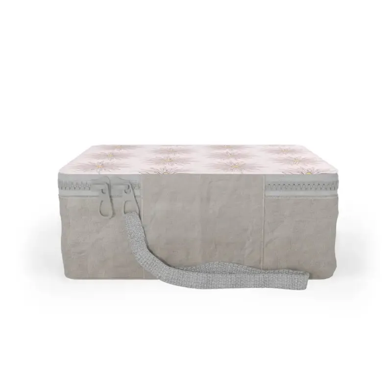 Chic Neoprene Lunch Bag with Geometric Pattern