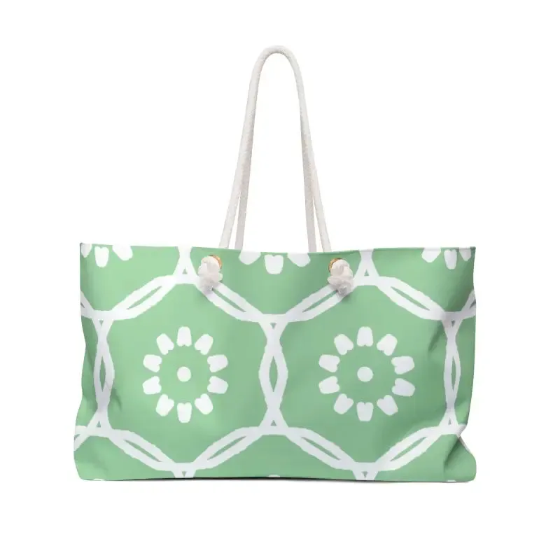 Chic Oversized Polyester Weekender Bag for Trendsetters