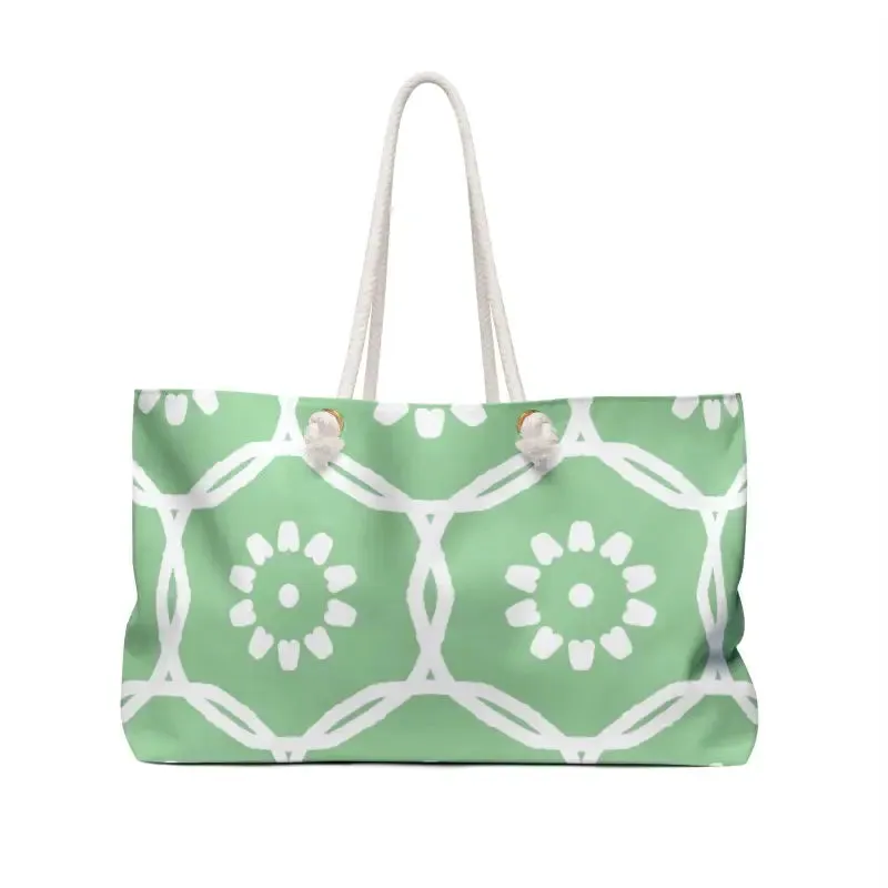 Chic Oversized Polyester Weekender Bag for Trendsetters