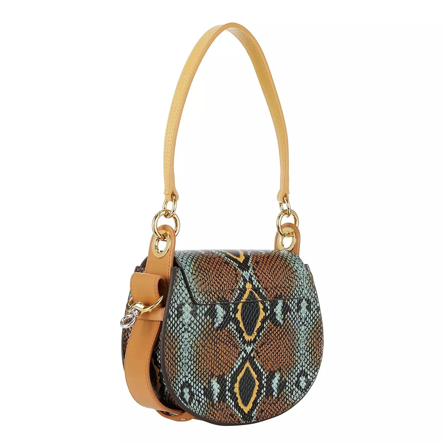 CHLOÉ TESS PYTHON CROSSBODY BAG
