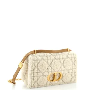 Christian Dior Caro Bag Cannage Quilt Shearling Medium