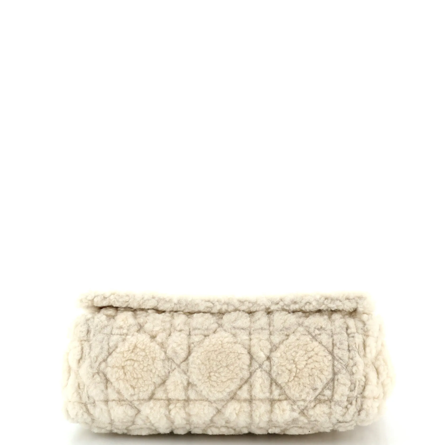 Christian Dior Caro Bag Cannage Quilt Shearling Medium