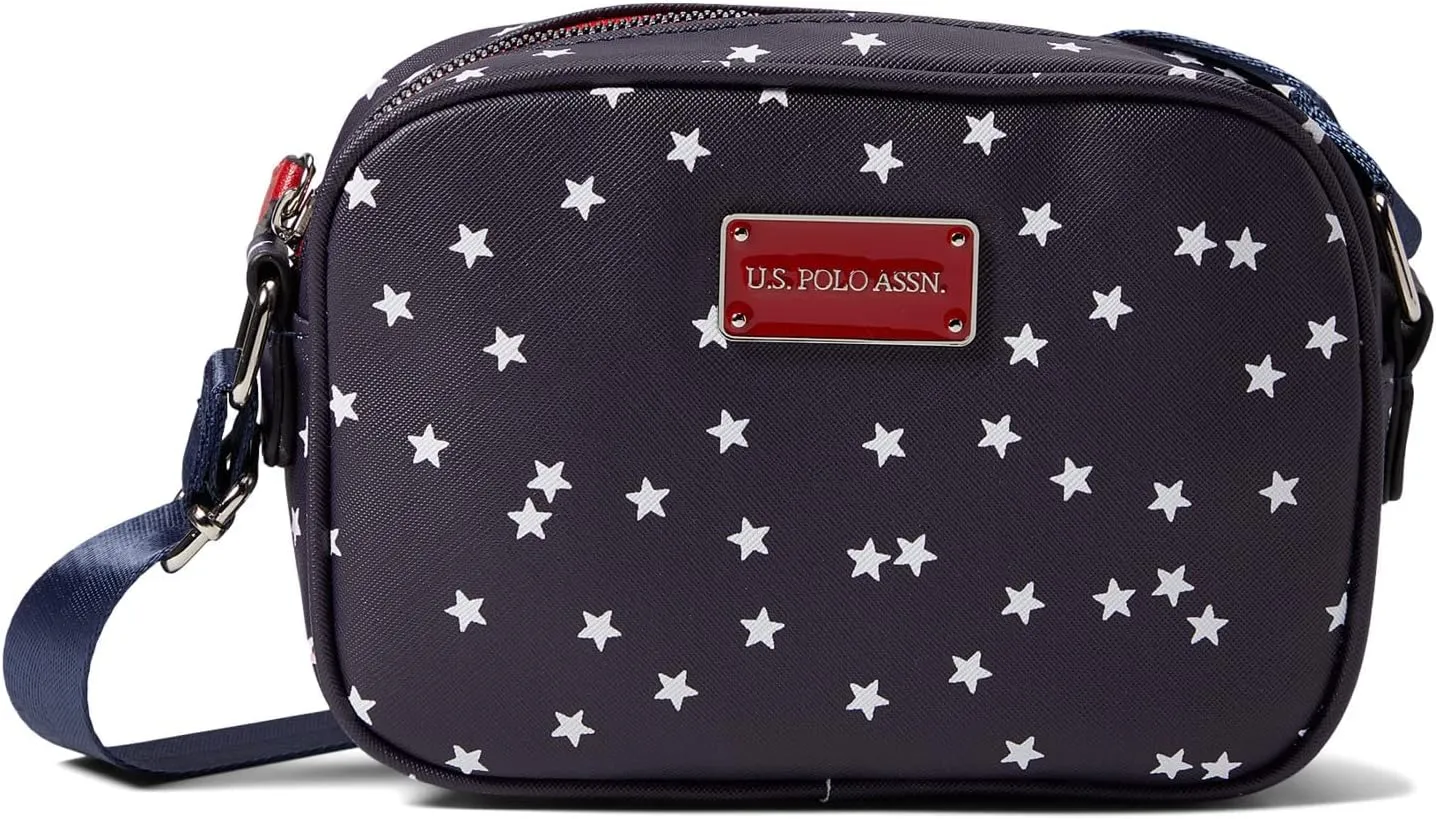 CLASSIC ZIP PRINTED CROSSBODY BAG