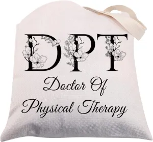 CMNIM Doctor of Physical Therapy Gifts DPT Tote Bag DPT Therapy Gifts Doctor Of Physical Therapy Graduation Gift DPT Bag