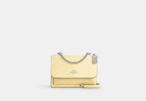 Coach Klare Crossbody Bag In Signature Canvas Signature Canvas-Silver-Hay