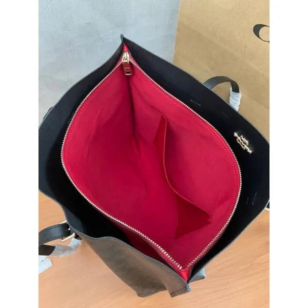 C.O.A.C.H Mollie Tote In Signature Canvas