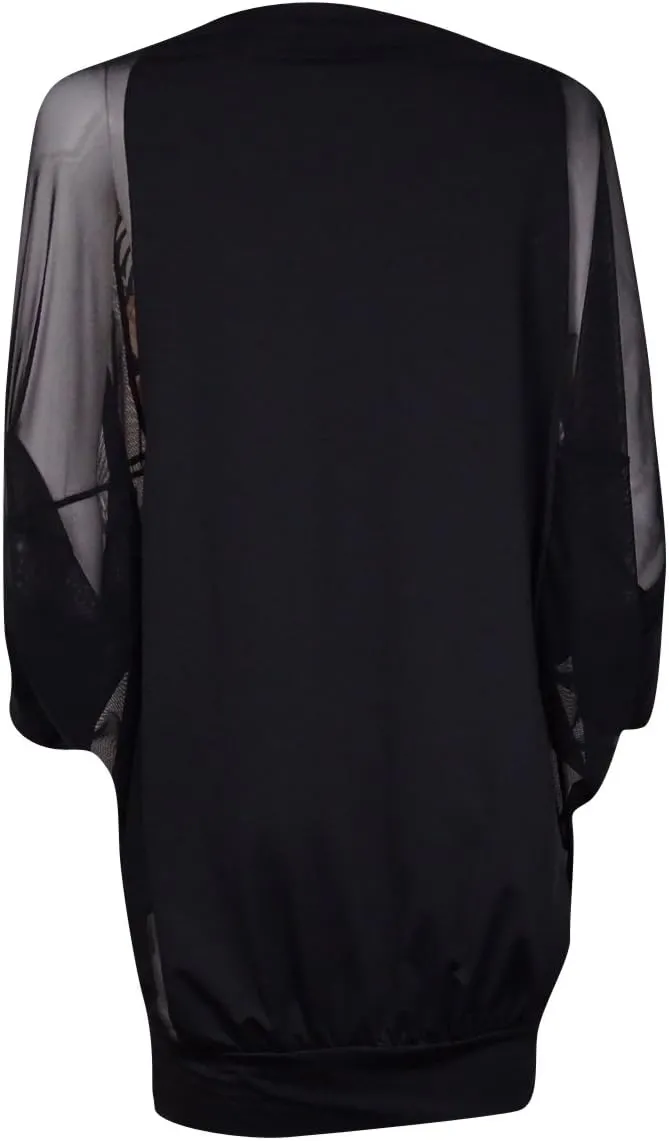 Coco Reef Women's Mesh Sleeve Floral Printed Coverup