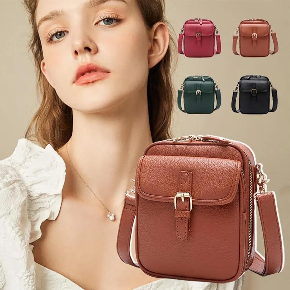 Collaboraten1 Crossbody Leather Bag, Collaborate Crossbody Leather Bag, Urvashi Cross Body Anti Theft Bags for Women