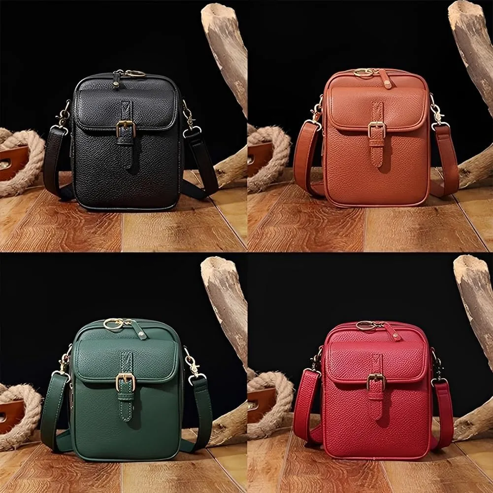 Collaboraten1 Crossbody Leather Bag, Collaborate Crossbody Leather Bag, Urvashi Cross Body Anti Theft Bags for Women