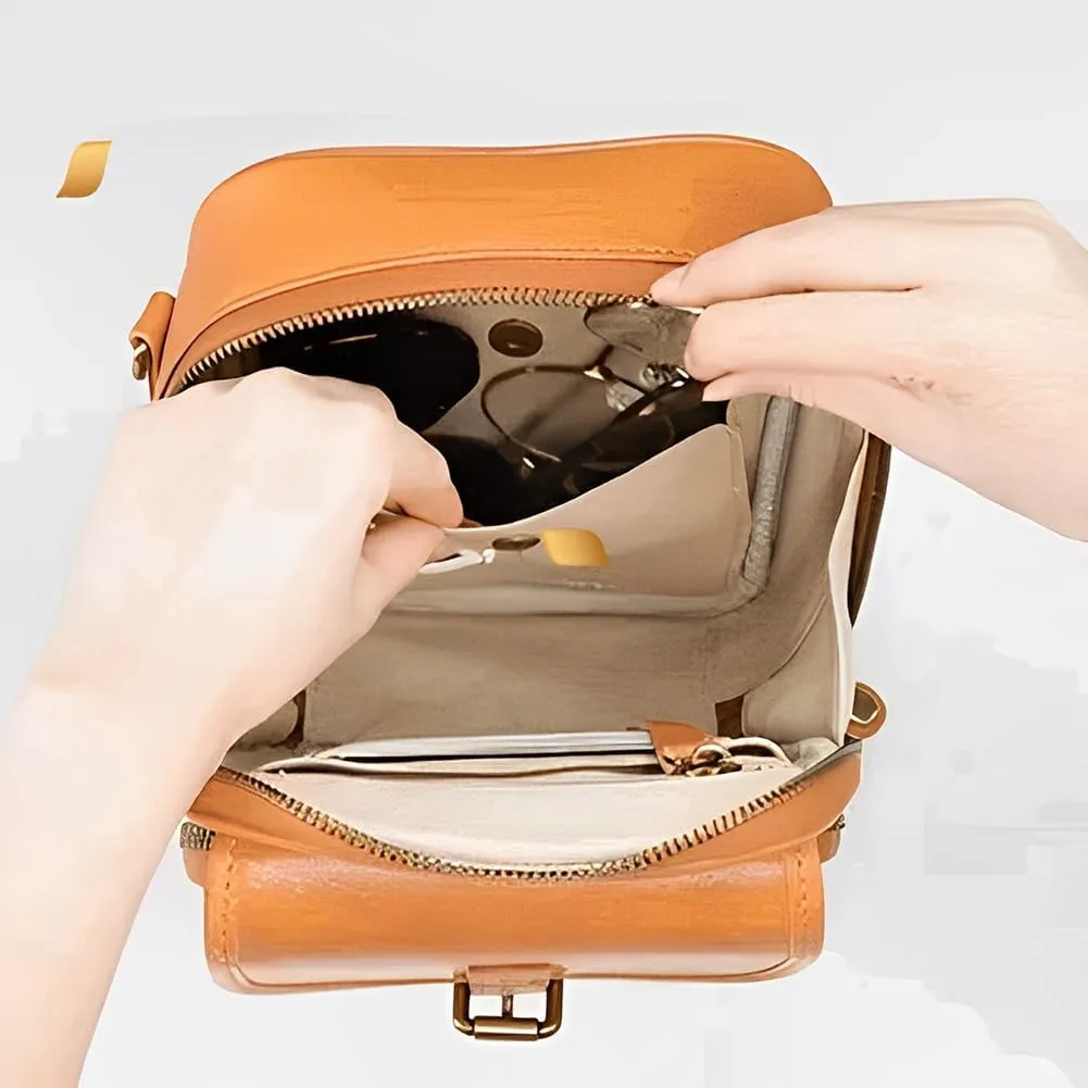 Collaboraten1 Crossbody Leather Bag, Collaborate Crossbody Leather Bag, Urvashi Cross Body Anti Theft Bags for Women