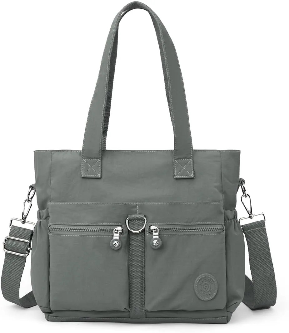 Collsants Tote Bag for Women Nylon Purse and Handbags Tote Purse Crossbody Bag Messenger Bag