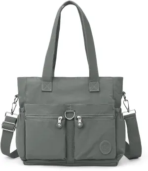 Collsants Tote Bag for Women Nylon Purse and Handbags Tote Purse Crossbody Bag Messenger Bag