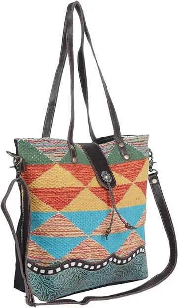 Concealed Carry Shoulder Bag-Myra Multichrome