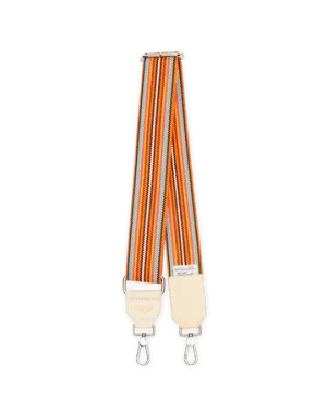 Consuela Crossbody Strap Orange Webbing 53mm