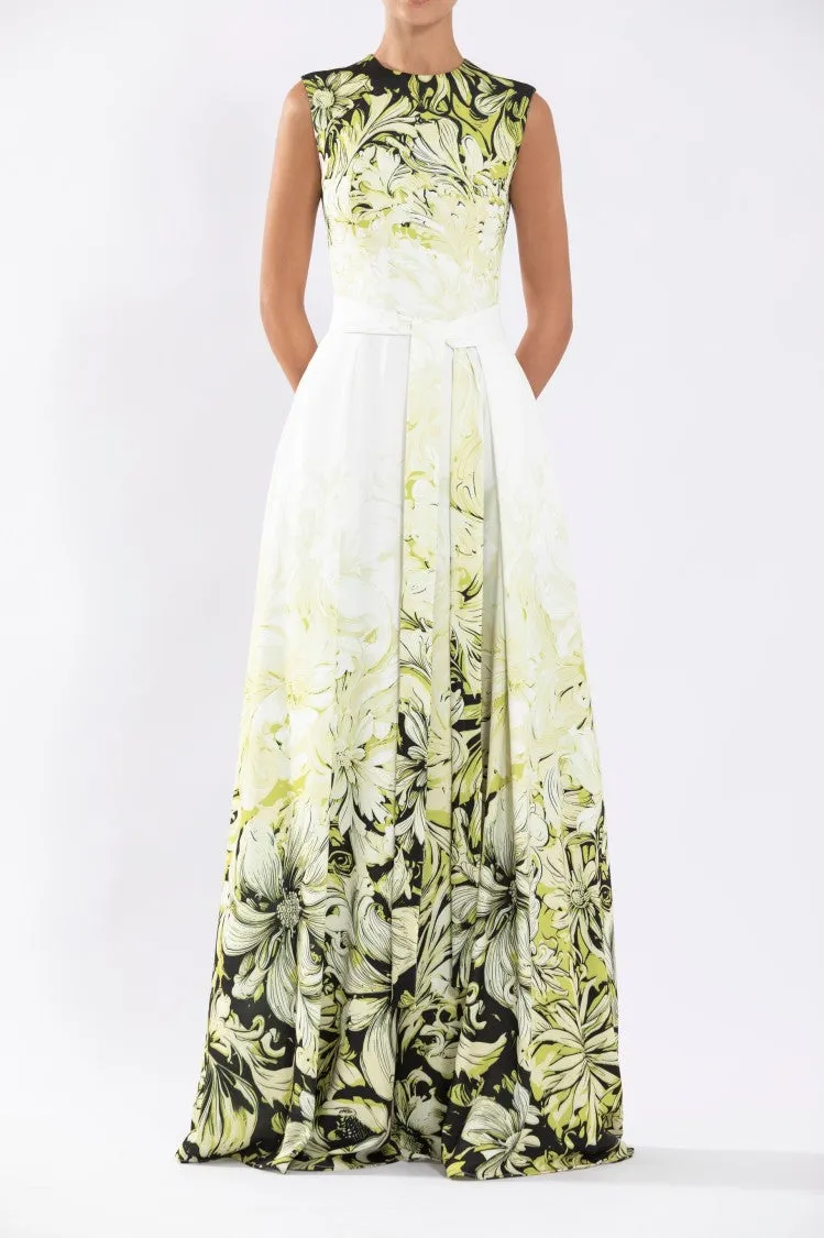 Crepe Printed Jumpsuit
