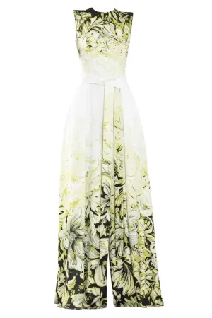 Crepe Printed Jumpsuit