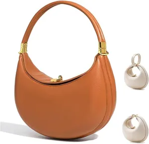Crescent Crossbody Bags For Women, Bag 4 In 1 Cute Shoulder Bag, Half Moon Bag,Crescent Shoulder Bag
